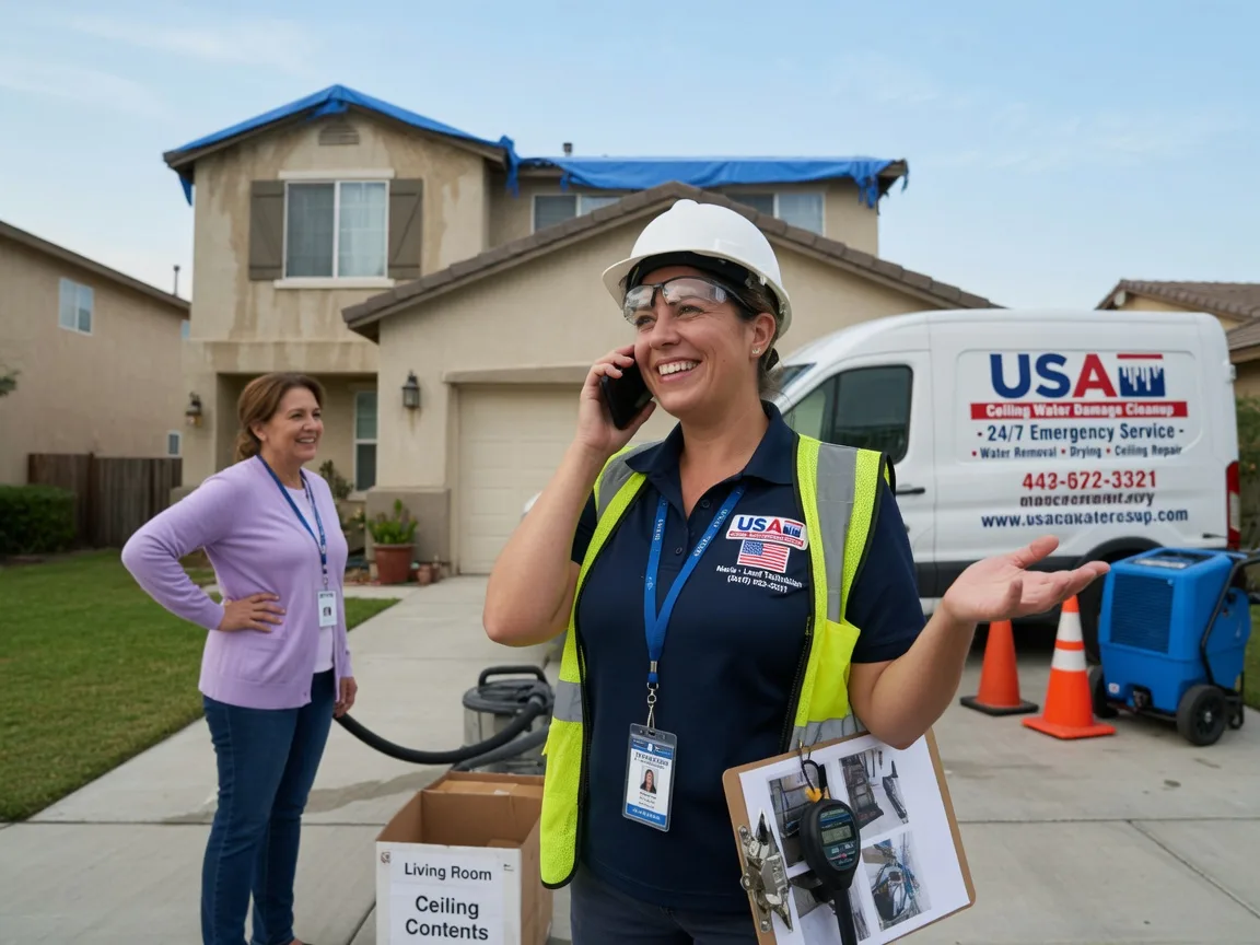 Ceiling Water Damage Restoration Tina, MO FAQs